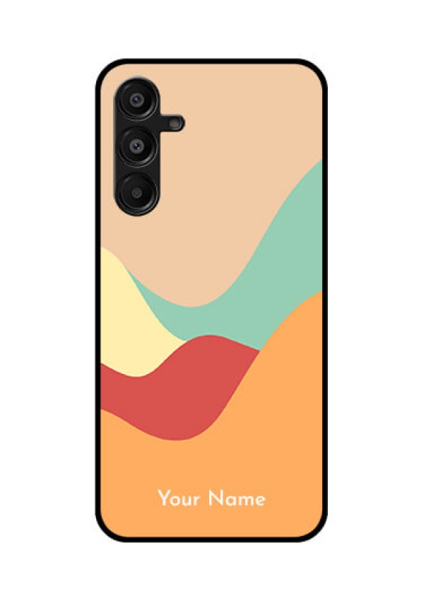 Galaxy A16 5G Custom Glass Phone Case - Ocean Waves Multi - Colour Design