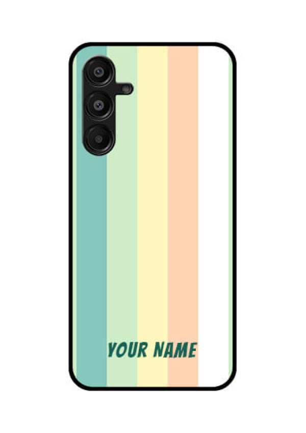 Galaxy A16 5G Custom Glass Phone Case - Multi - Colour Stripes Design