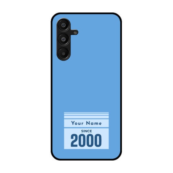 Galaxy A16 5G Custom Glass Phone Case - Custom Year Of Birth Design