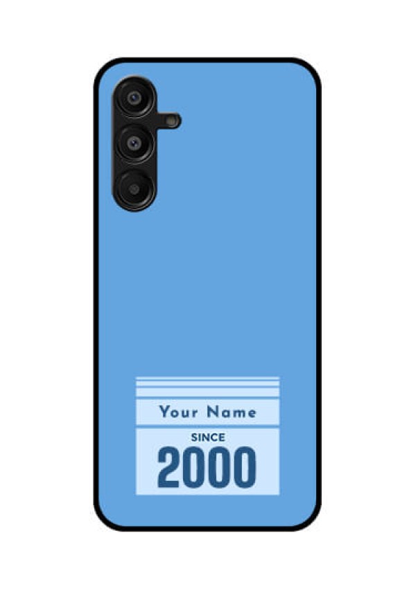 Galaxy A16 5G Custom Glass Phone Case - Custom Year Of Birth Design