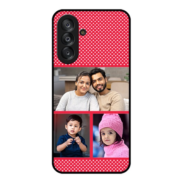 Galaxy A17 5G Custom Glass Phone Case - Bulk Photo Upload Design Galaxy A17 5G Custom Glass Phone Case - Bulk Photo Upload Design