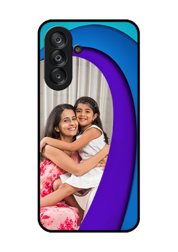 Galaxy A17 5G Custom Glass Phone Case - Simple Pattern Design