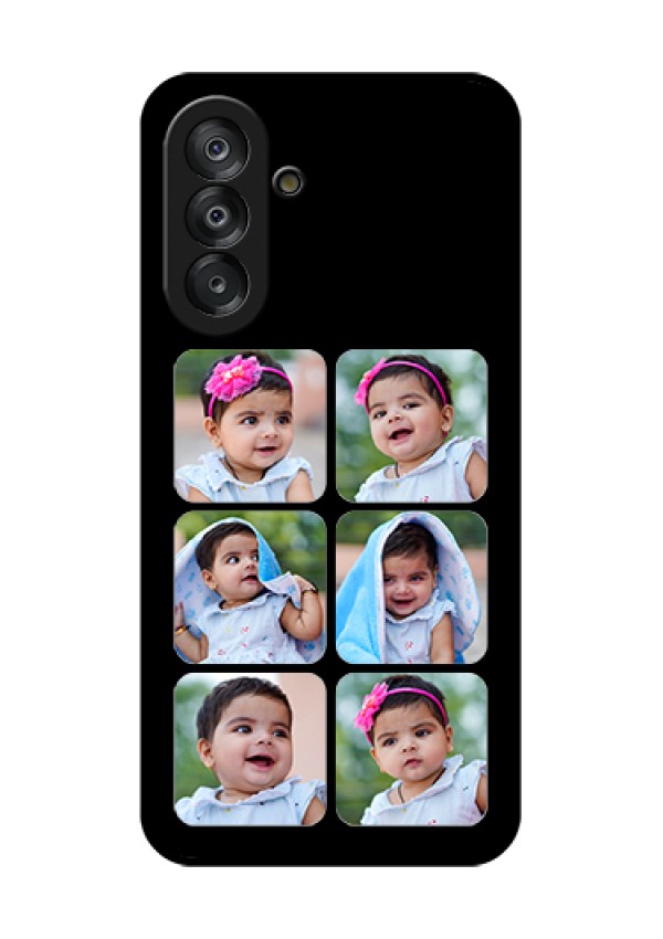 Galaxy A17 5G Custom Glass Phone Case - Multiple Pictures Design