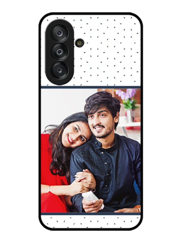 Custom Galaxy A17 5G Custom Glass Phone Case - Premium Dot Design