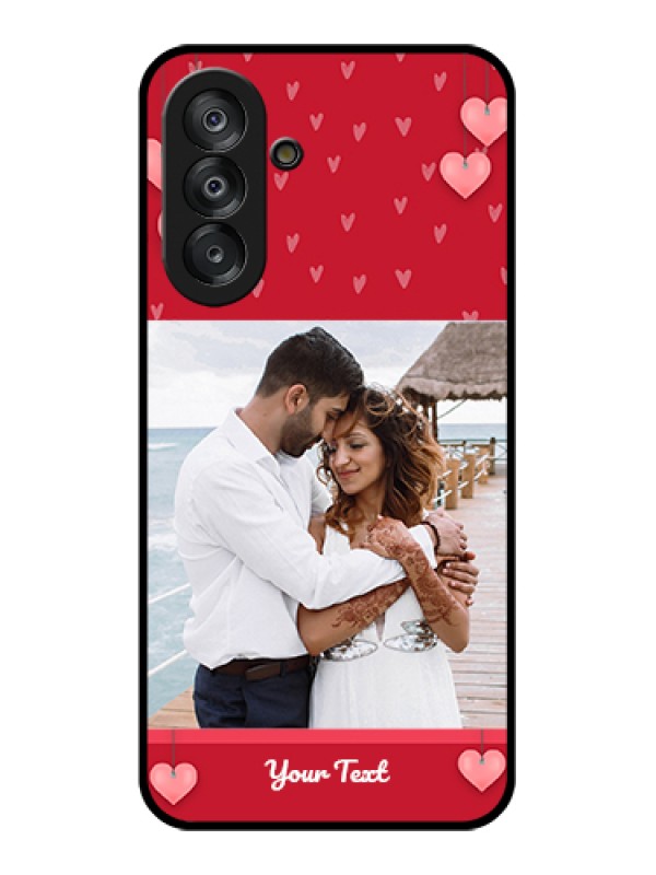 Custom Galaxy A17 5G Custom Glass Phone Case - Valentines Day Design