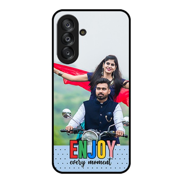 Galaxy A17 5G Custom Glass Phone Case - Enjoy Every Moment Design