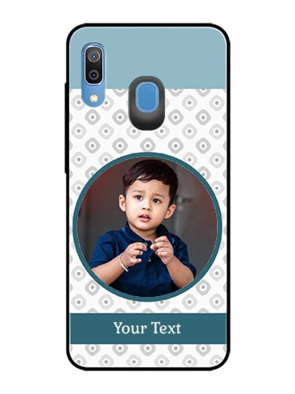 Custom Samsung Galaxy A20 Personalized Glass Phone Case  - Premium Cover Design