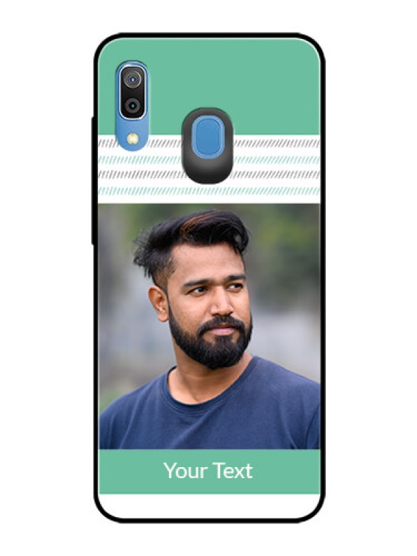 Custom Samsung Galaxy A20 Custom Glass Phone Case  - Premium Cases for Girls