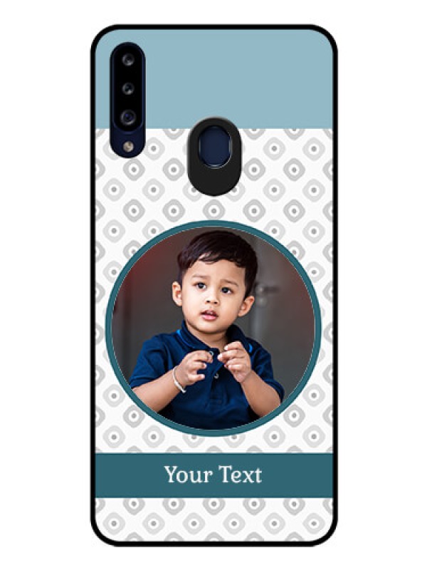 Custom Galaxy A20s Personalized Glass Phone Case - Premium Cover Design