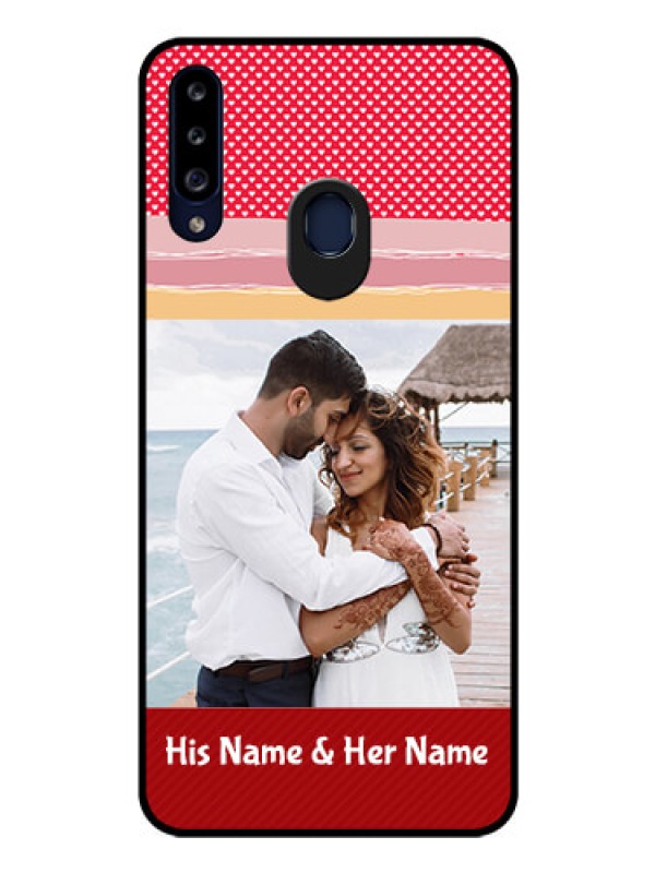 Custom Galaxy A20s Custom Glass Mobile Case - Premium Case Design