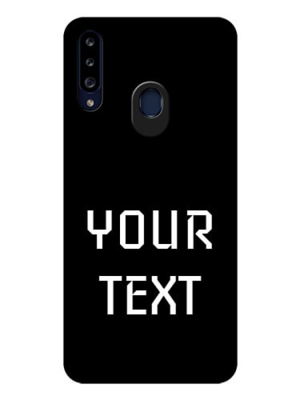 Custom Galaxy A20s Your Name on Glass Phone Case