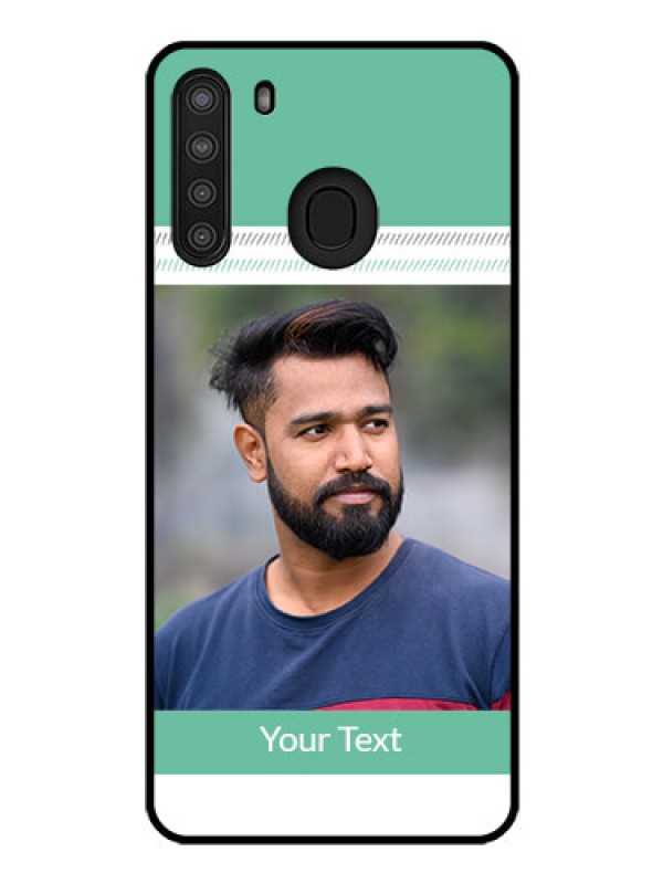 Custom Galaxy A21 Custom Glass Phone Case - Premium Cases for Girls