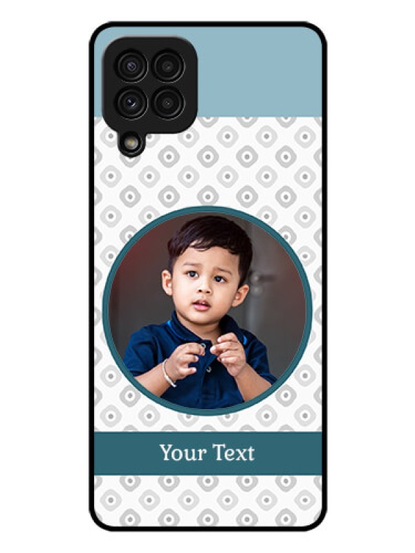 Custom Galaxy A22 4G Personalized Glass Phone Case  - Premium Cover Design