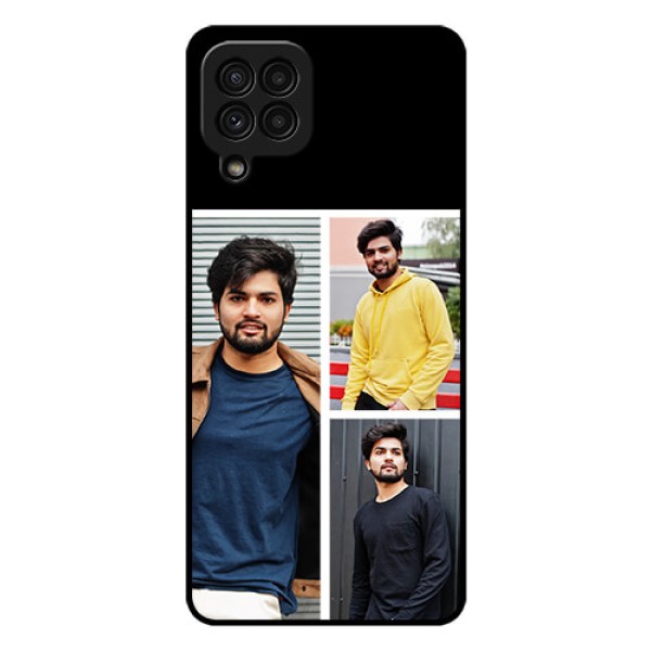 Galaxy A22 4G Photo Printing on Glass Case - Upload Multiple Picture Design Galaxy A22 4G Photo Printing on Glass Case - Upload Multiple Picture Design