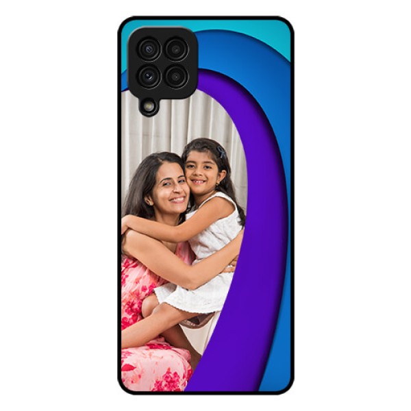 Galaxy A22 4G Photo Printing on Glass Case - Simple Pattern Design Galaxy A22 4G Photo Printing on Glass Case - Simple Pattern Design