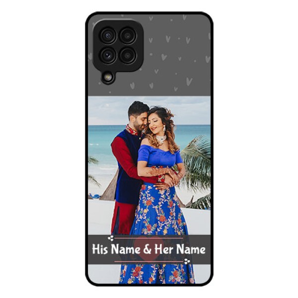 Galaxy A22 4G Custom Glass Mobile Case - Buy Love Design with Photo Online Galaxy A22 4G Custom Glass Mobile Case - Buy Love Design with Photo Online