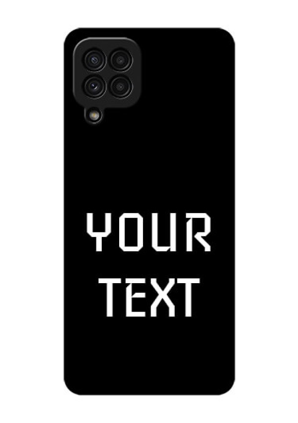 Galaxy A22 4G Your Name on Glass Phone Case