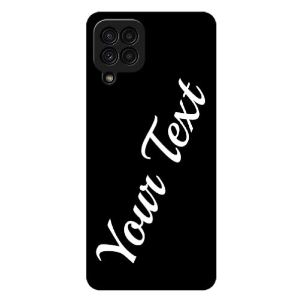 Galaxy A22 4G Custom Glass Mobile Cover with Your Name