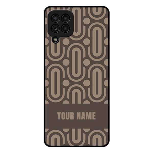 Galaxy A22 4G Custom Glass Phone Case - Captivating Zero Pattern Design Galaxy A22 4G Custom Glass Phone Case - Captivating Zero Pattern Design