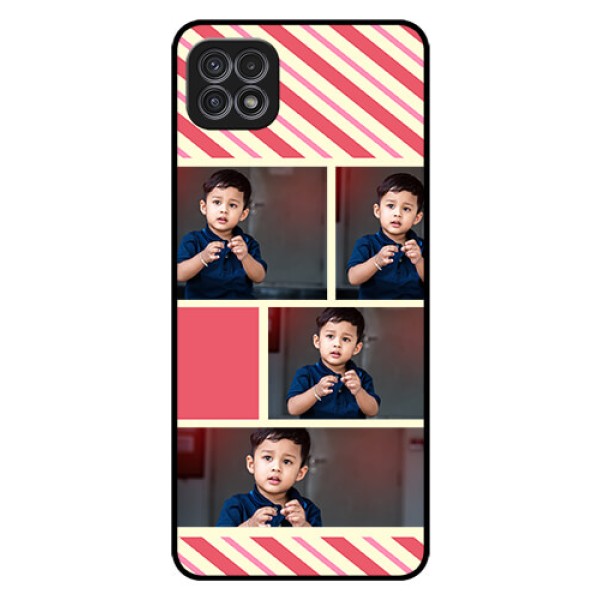 Galaxy A22 5G Personalized Glass Phone Case - Picture Upload Mobile Case Design Galaxy A22 5G Personalized Glass Phone Case - Picture Upload Mobile Case Design