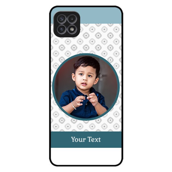 Galaxy A22 5G Personalized Glass Phone Case - Premium Cover Design