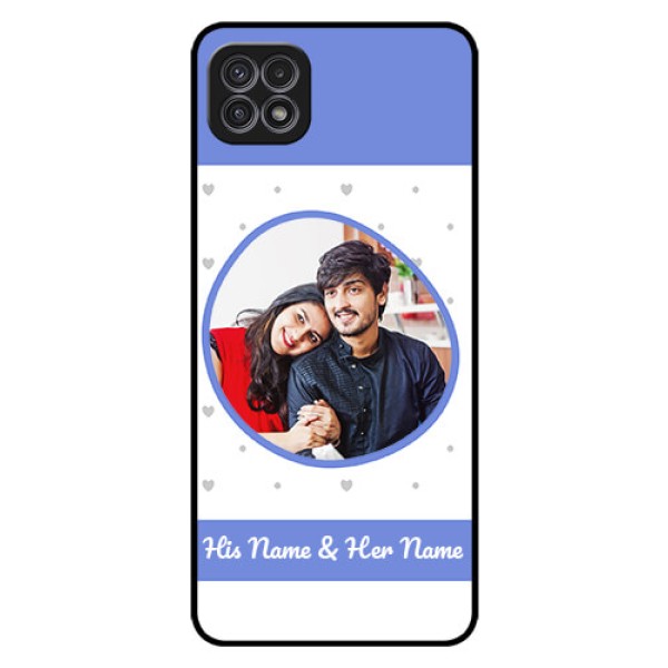 Galaxy A22 5G Photo Printing on Glass Case - Premium Case Design Galaxy A22 5G Photo Printing on Glass Case - Premium Case Design
