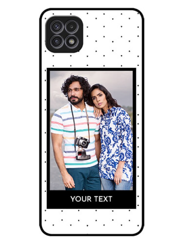 Custom Galaxy A22 5G Photo Printing on Glass Case - Premium Design