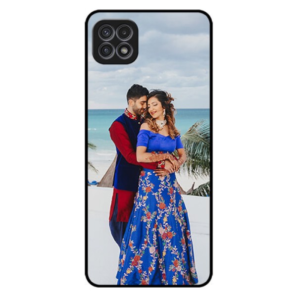 Galaxy A22 5G Photo Printing on Glass Case - Upload Full Picture Design Galaxy A22 5G Photo Printing on Glass Case - Upload Full Picture Design