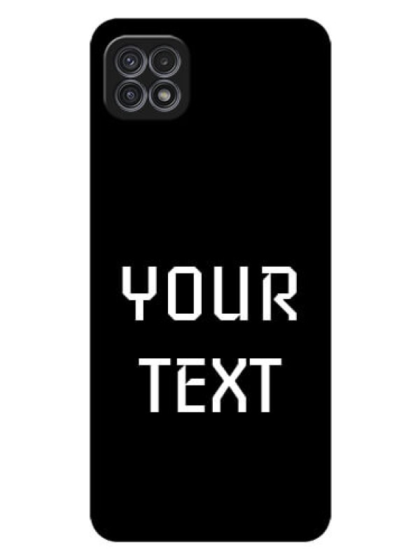 Custom Galaxy A22 5G Your Name on Glass Phone Case