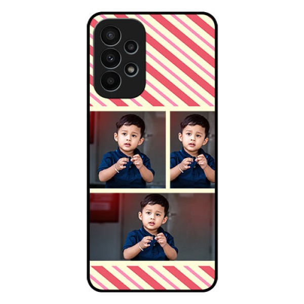 Galaxy A23 4G Personalized Glass Phone Case - Picture Upload Mobile Case Design Galaxy A23 4G Personalized Glass Phone Case - Picture Upload Mobile Case Design