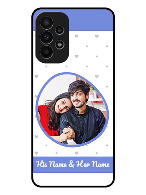 Custom Galaxy A23 4G Photo Printing on Glass Case - Premium Case Design
