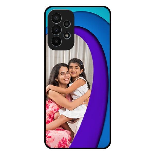 Galaxy A23 4G Photo Printing on Glass Case - Simple Pattern Design Galaxy A23 4G Photo Printing on Glass Case - Simple Pattern Design