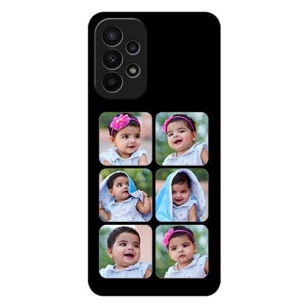 Galaxy A23 4G Photo Printing on Glass Case - Multiple Pictures Design