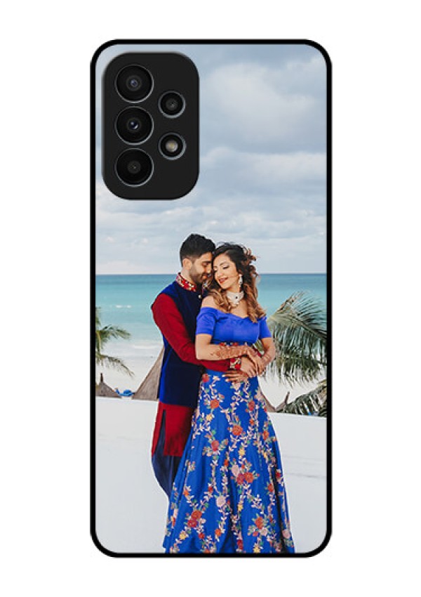 Galaxy A23 4G Photo Printing on Glass Case - Upload Full Picture Design