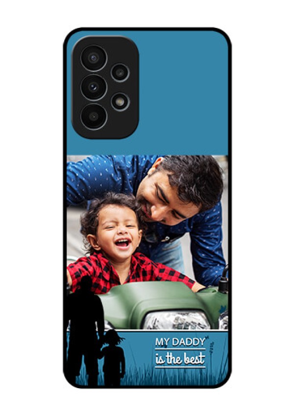 Galaxy A23 4G Custom Glass Mobile Case - Best dad design