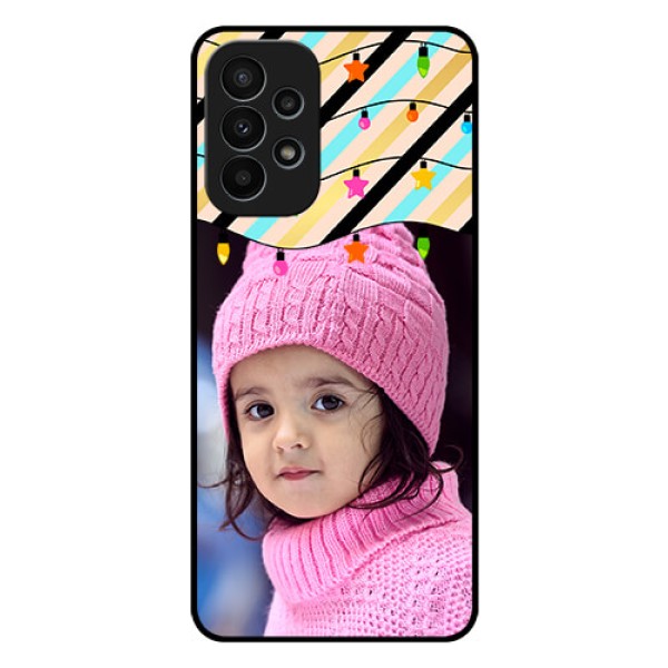 Galaxy A23 4G Custom Glass Mobile Case - Lights Hanging Design