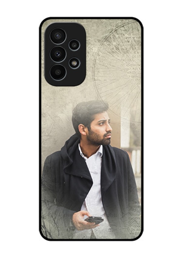 Galaxy A23 4G Custom Glass Phone Case - with vintage design