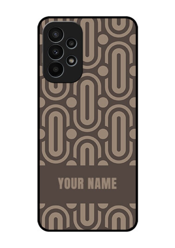 Galaxy A23 4G Custom Glass Phone Case - Captivating Zero Pattern Design