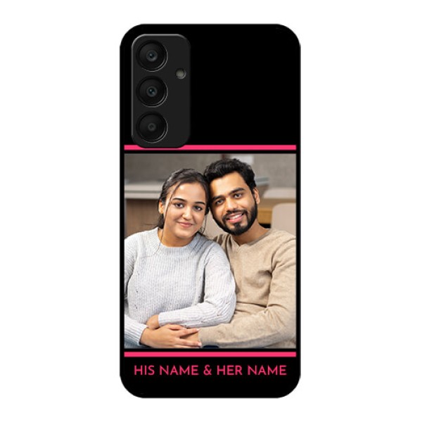 Samsung Galaxy A25 5G Custom Glass Phone Case - With Add Text Design