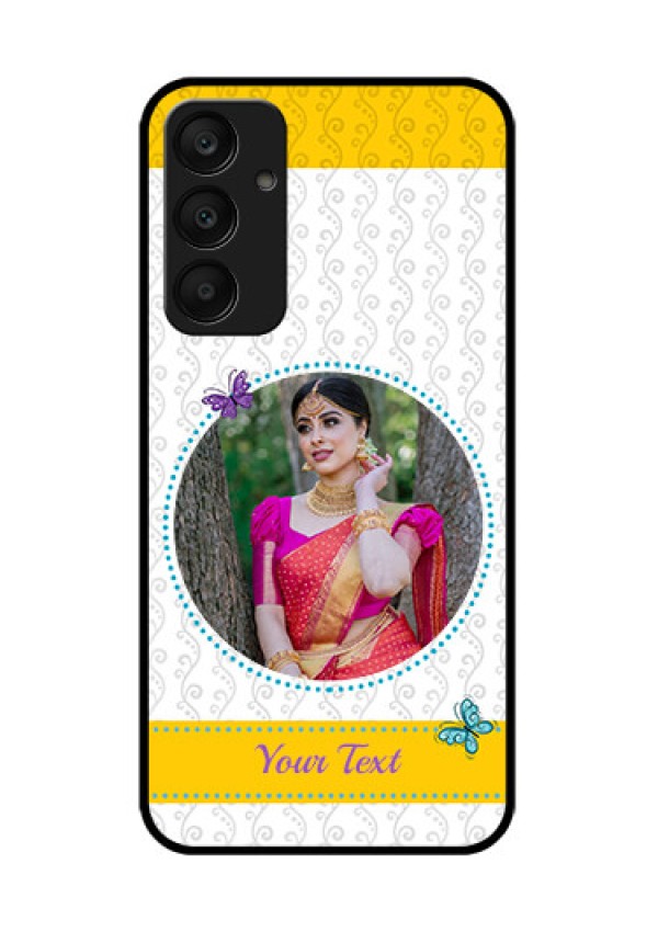Samsung Galaxy A25 5G Custom Glass Phone Case - Girls Premium Case Design