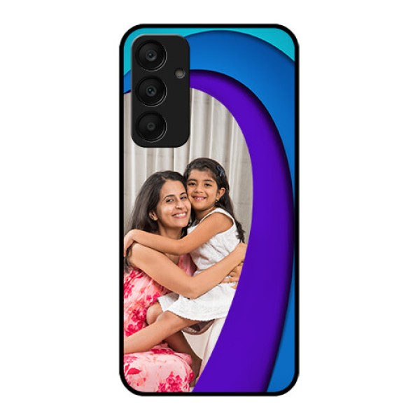 Samsung Galaxy A25 5G Custom Glass Phone Case - Simple Pattern Design