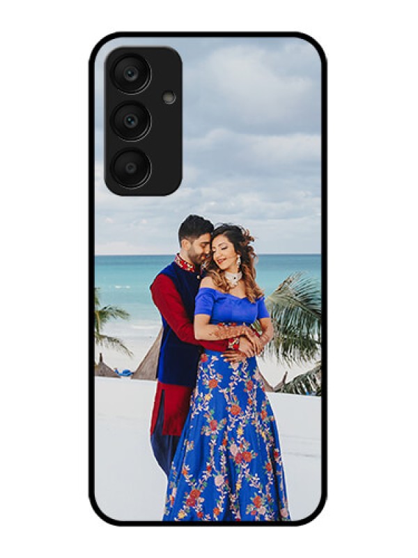 Custom Samsung Galaxy A25 5G Custom Glass Phone Case - Upload Full Picture Design