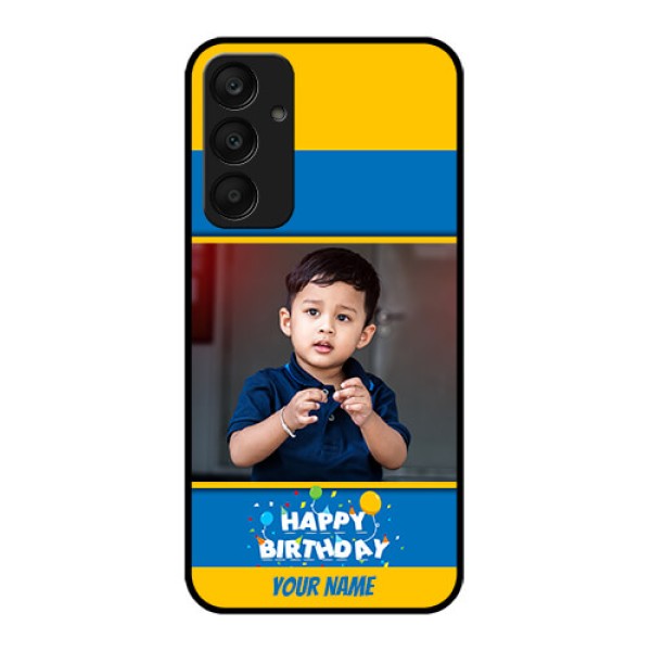 Samsung Galaxy A25 5G Custom Glass Phone Case - Birthday Wishes Design Samsung Galaxy A25 5G Custom Glass Phone Case - Birthday Wishes Design