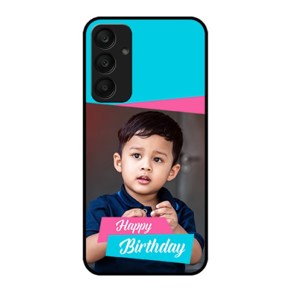 Samsung Galaxy A25 5G Custom Glass Phone Case - Image Holder With 2 Color Design Samsung Galaxy A25 5G Custom Glass Phone Case - Image Holder With 2 Color Design