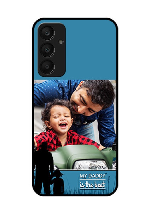 Samsung Galaxy A25 5G Custom Glass Phone Case - Best Dad Design