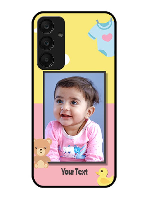 Custom Samsung Galaxy A25 5G Custom Glass Phone Case - Kids 2 Color Design