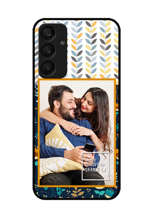 Samsung Galaxy A25 5G Custom Glass Phone Case - Pattern Design