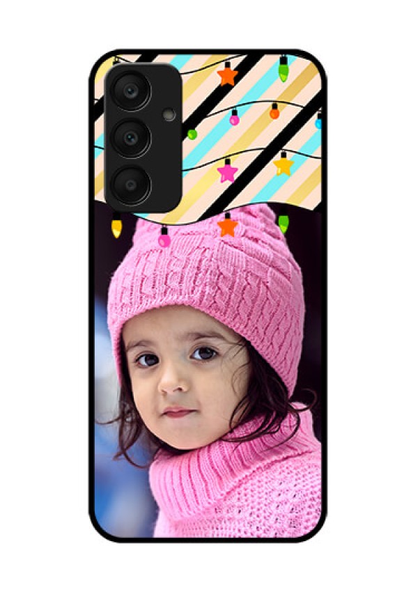 Samsung Galaxy A25 5G Custom Glass Phone Case - Lights Hanging Design