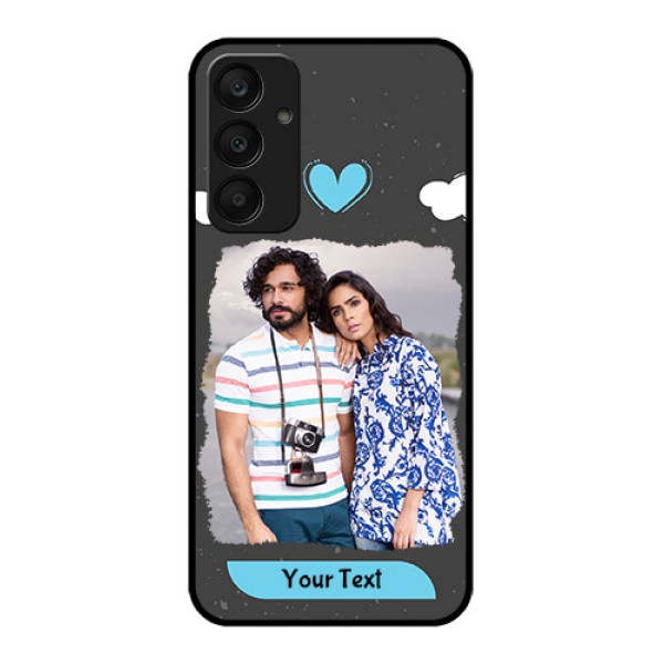 Samsung Galaxy A25 5G Custom Glass Phone Case - Splashes With Love Doodles Design Samsung Galaxy A25 5G Custom Glass Phone Case - Splashes With Love Doodles Design