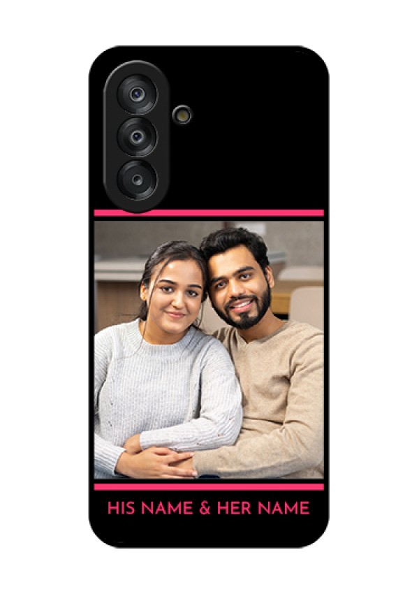 Galaxy A26 5G Custom Glass Phone Case - With Add Text Design